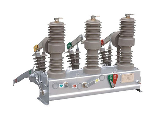Outdoor Intelligent Pole Mounted Circuit Breaker With Zero-Sequence Sensors Permanent Magnetic Circuit Breaker