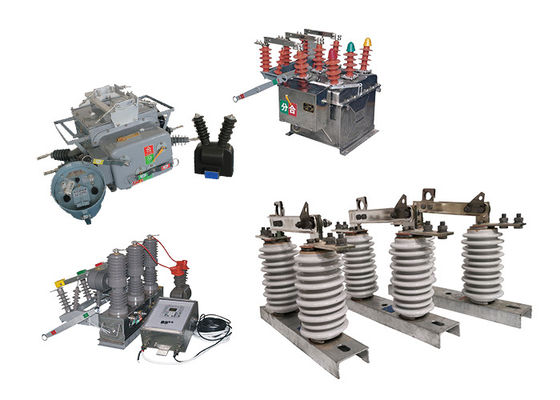 Max 1250A Outdoor High Voltage Overhead Disconnect Switch Used With Electrical Vacuum Circuit Breakers Creamic Hookstick