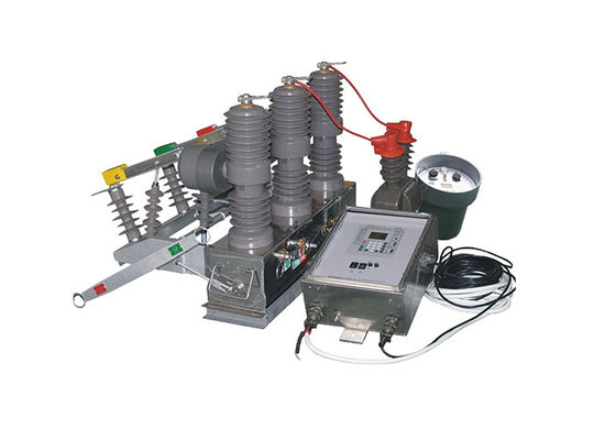 Light Weight Vacuum Pole Mounted Circuit Breaker With Zero-Sequence Sensors And Controller Outdoor Remote Control