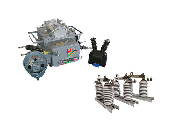 ZW20-12(F) Electrical Outdoor Boundary Vacuum Circuit Breaker 180kg With Porcelain Isolation Disconnector
