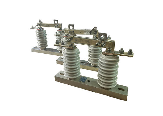 Single Phase High Voltage Isolator Switch Porcelain Outdoor Vacuum Circuit Breaker 1250A 12kV For Substation