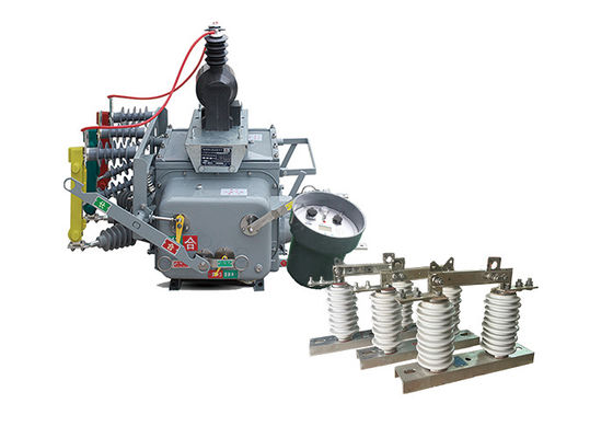 12kV 50Hz High Voltage Vacuum Circuit Breaker GB1984-2003 With Controller Outdoor Circuit Breaker With Hookstick Switch