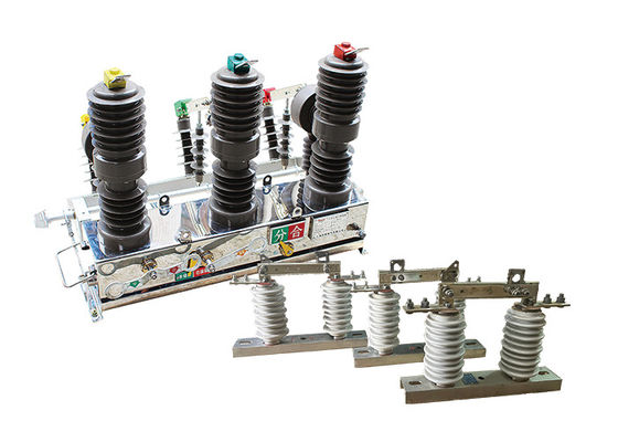 ZW32-12 Series Pole Mounted Automatic Circuit Breaker Easy Operation GB1984 / GB11022 With Outdoor Disconnect Switch