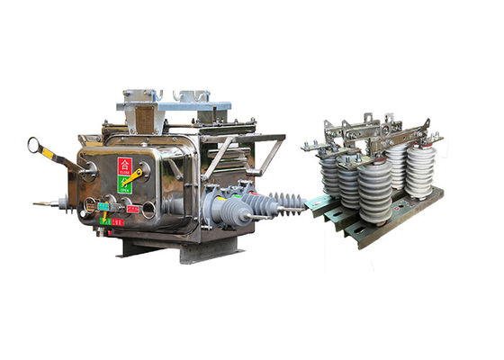 15kV Electrical Vacuum Circuit Breaker With Smart Controller Easy Installation Used With High Voltage Hookstick