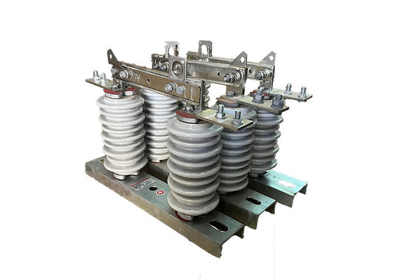 Porcelain High Voltage Electrical Isolator 630A Vertical Break Disconnect Switch For Outdoor Distribution System