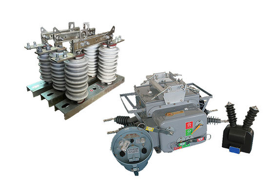 Automatic Recloser Electrical Sectionlizer ZW20-12(F) Vacuum Circuit Breaker With GW9 Outdoor Group Disconnect Switches