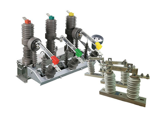 Zero Sequence Sensors Outdoor Vacuum Circuit Breaker For Protection Matched With High Voltage Isolator Switches