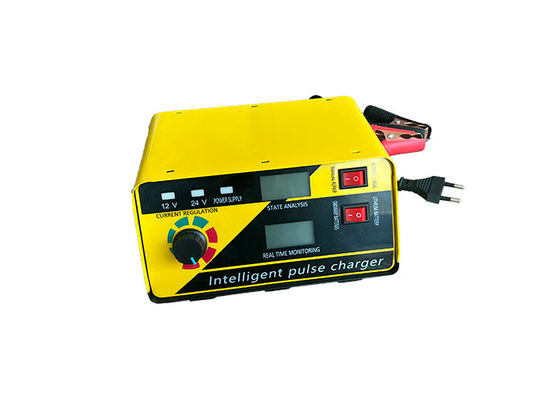 Durable 12V/24V Jump Starter Portable Charger 260W Automatic Intelligent Repair Type Battery Charger Motorcycle Battery