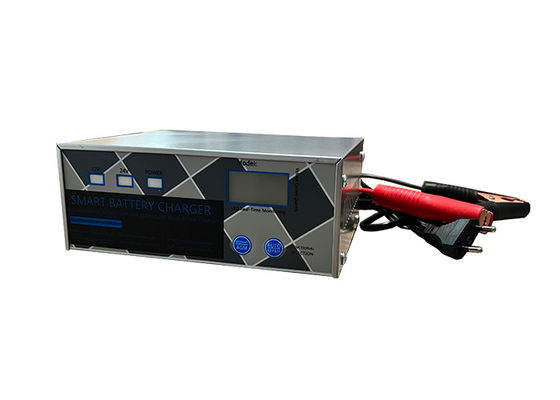 AGM Motor Battery Charger Intelligent Maintainer Trickle Charger Silver Color Lead-Acid Battery Charger Led Display