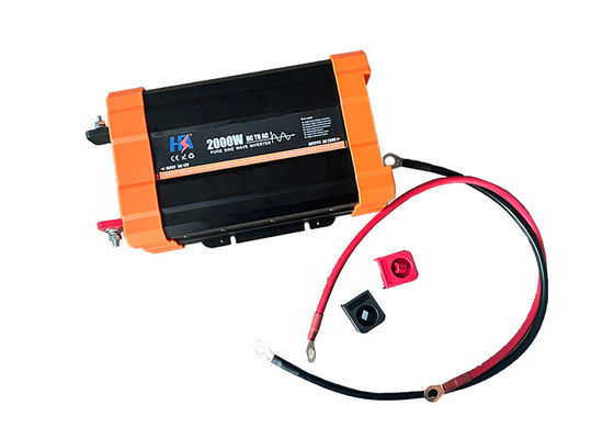 Pure Sine Wave Home Power Inverter Peak 2000w DC 12V AC 230V With Overload Protection For Family