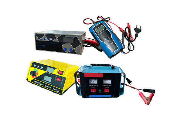 12V/24VLead-Acid/ Lithium Portable Motor Battery Charger Automatic Controll Power Supply Adapter Led/Lcd Display